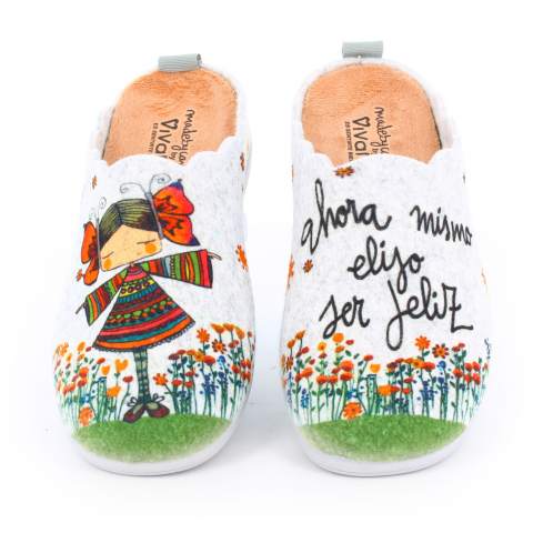 Zapatilla de Casa Fieltro...