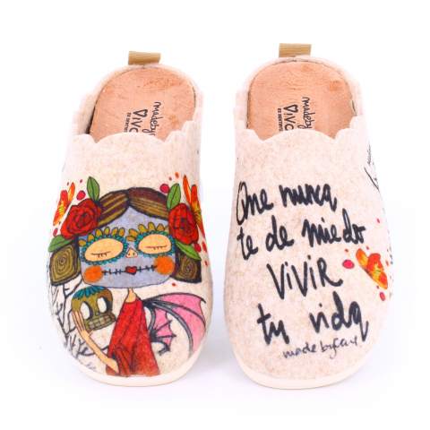 Zapatilla de Casa Fieltro...