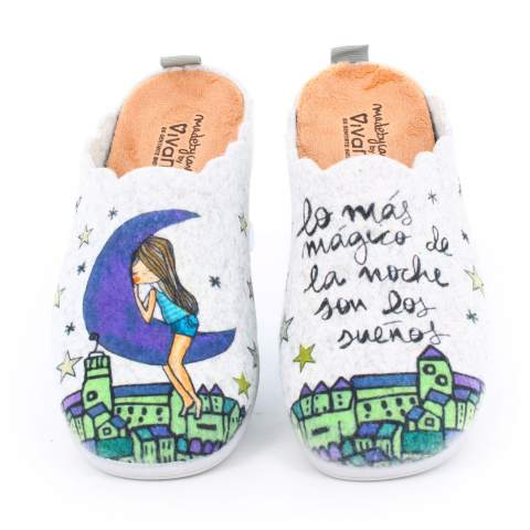 Zapatilla de Casa Fieltro...