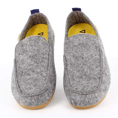 Zapatilla de Casa Fieltro Gris